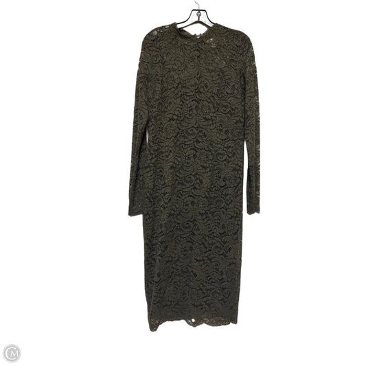 Dress Casual Midi By Cato In Green, Size: Xl
