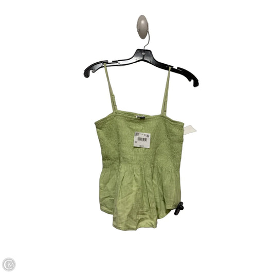 Top Sleeveless By American Eagle In Green, Size: M