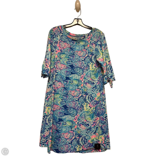 Dress Designer By Lilly Pulitzer In Blue & Pink, Size: M