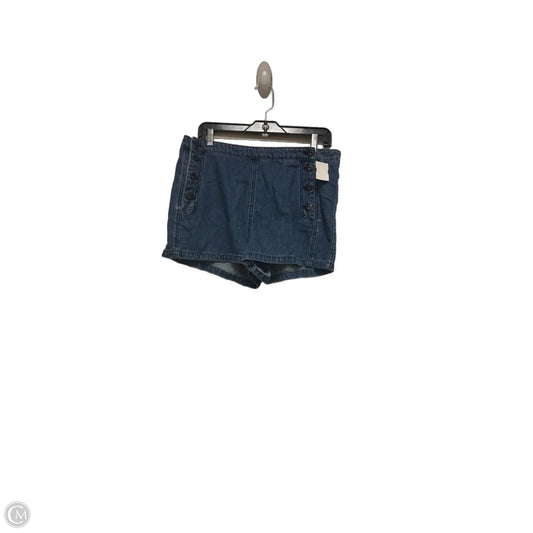 Shorts By Free People In Blue Denim, Size: 8