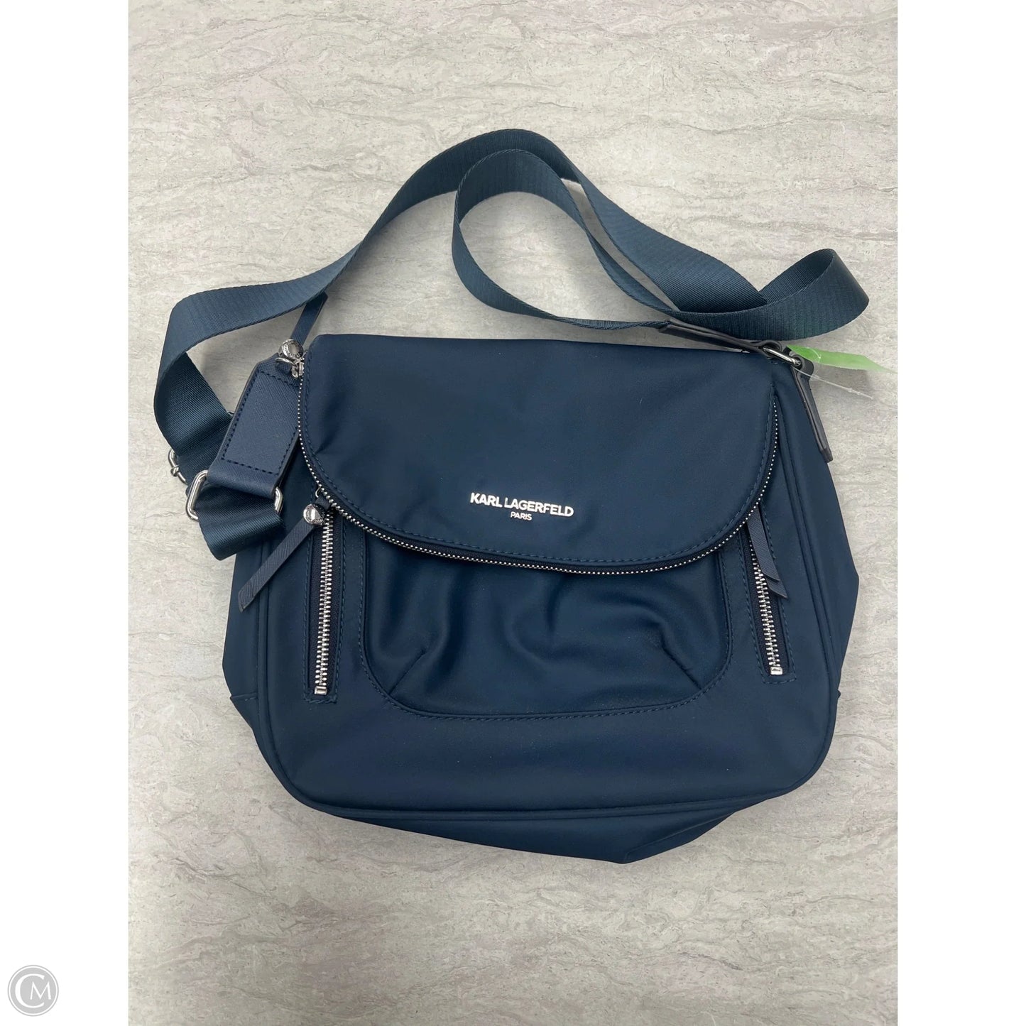 Crossbody Designer By Karl Lagerfeld, Size: Medium