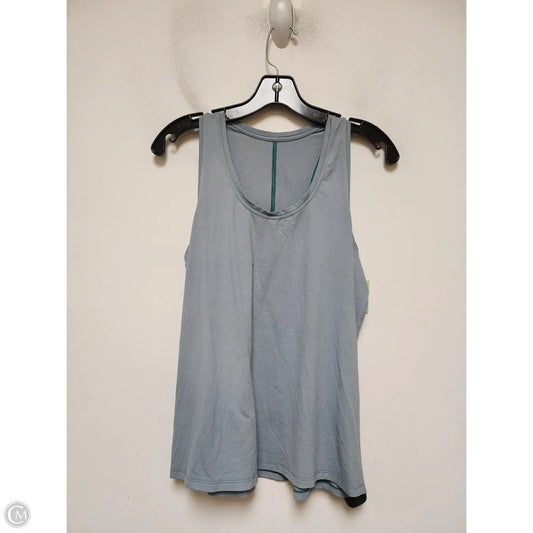 Athletic Tank Top By Lululemon In Blue, Size: L