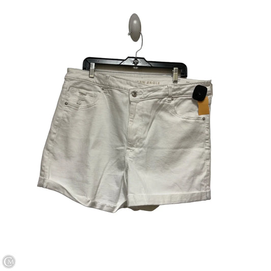 Shorts By American Eagle In White Denim, Size: 18