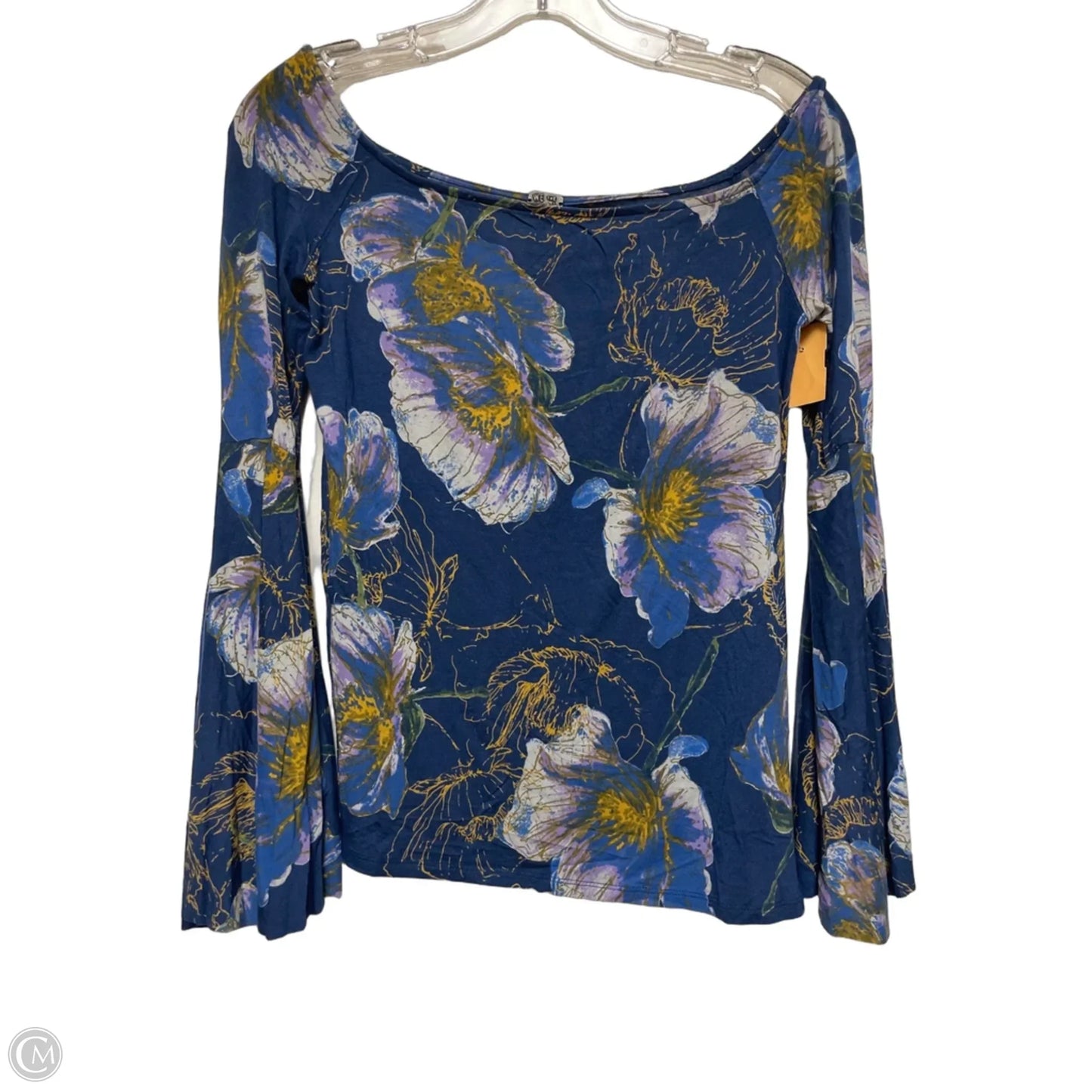 Top Long Sleeve By We The Free In Floral Print, Size: S