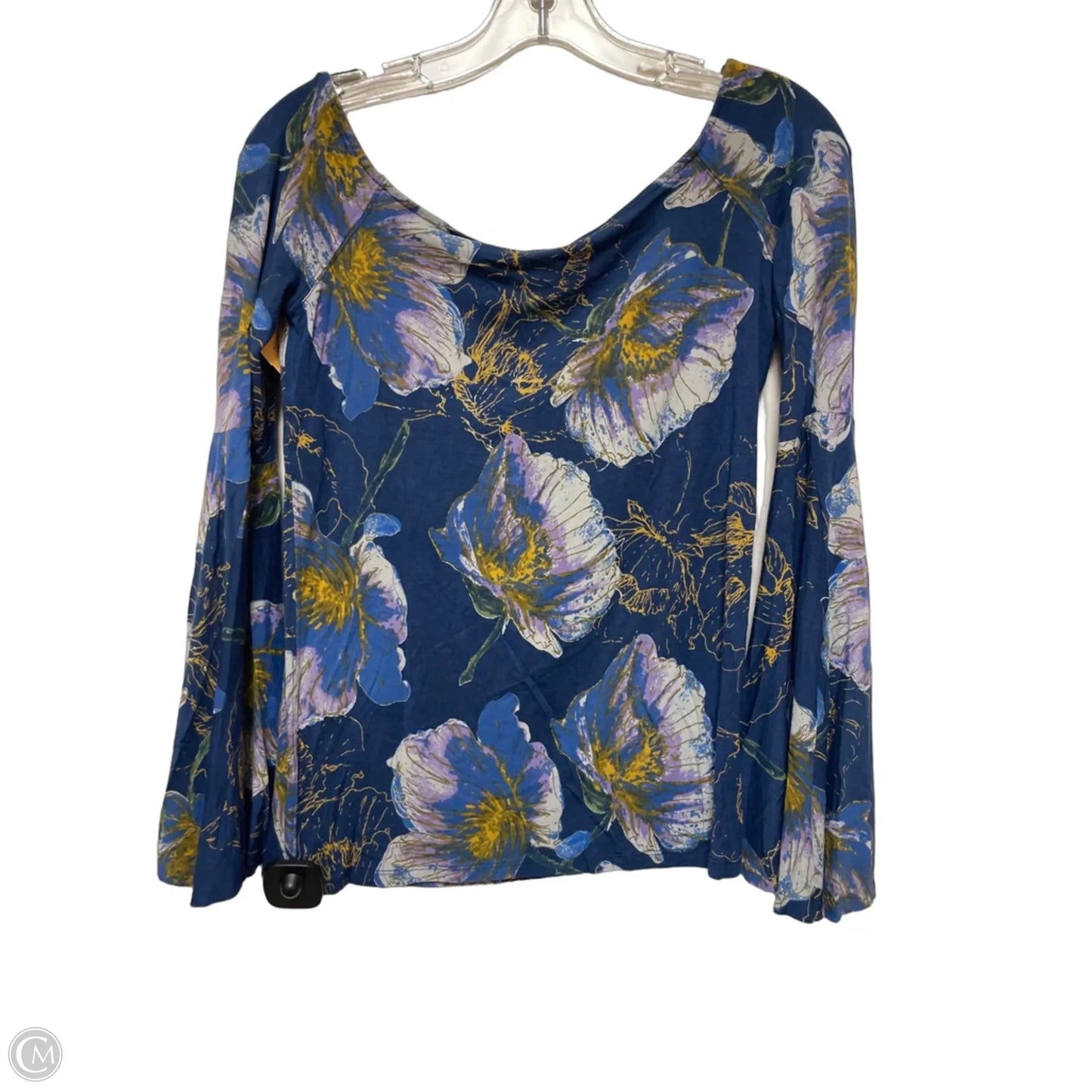 Top Long Sleeve By We The Free In Floral Print, Size: S