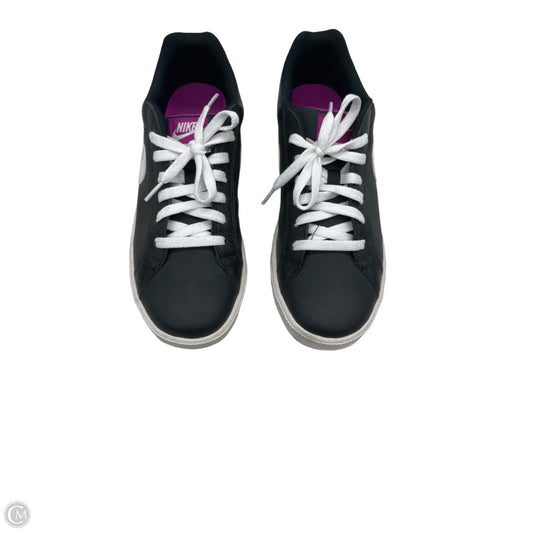Shoes Sneakers By Nike In Black & Purple, Size: 11