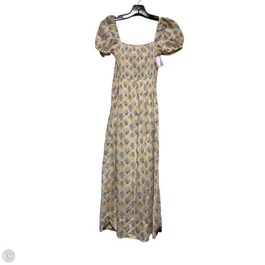 Dress Casual Midi By Divided In Floral Print, Size: Xs