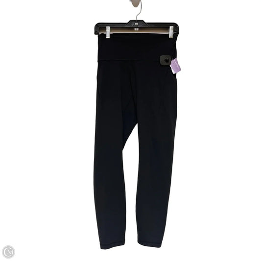 Athletic Leggings By Lululemon In Black, Size: 8