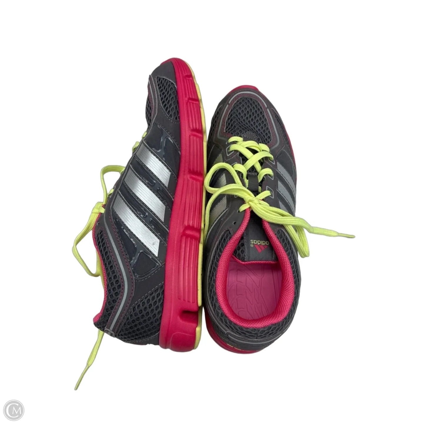 Shoes Sneakers By Adidas In Grey & Pink, Size: 8.5