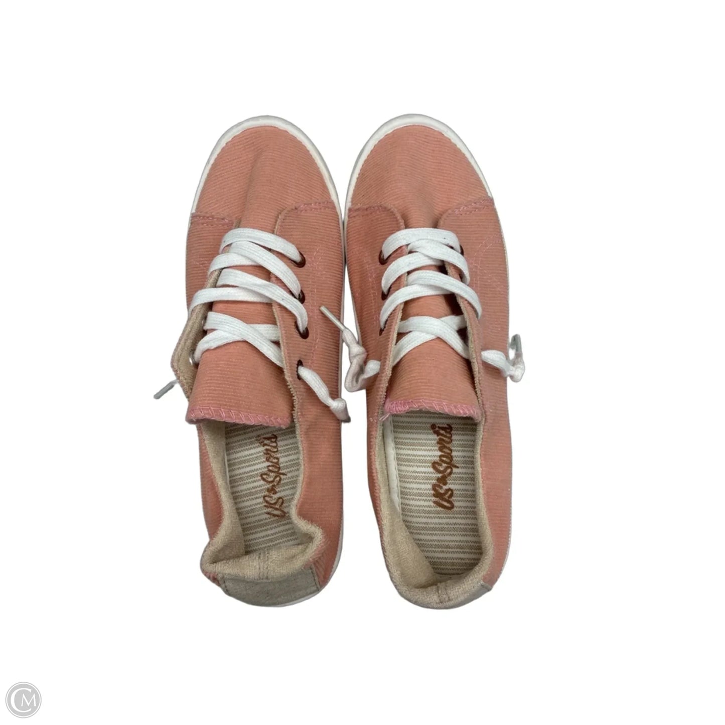 Shoes Flats By Clothes Mentor In Pink, Size: 9