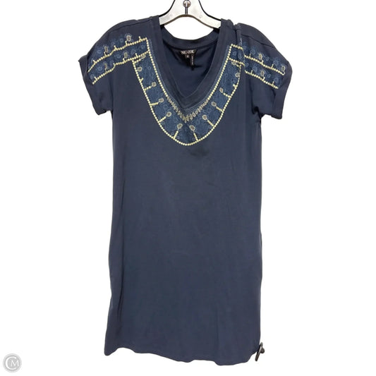 Dress Casual Short By Nic + Zoe In Blue, Size: Xs