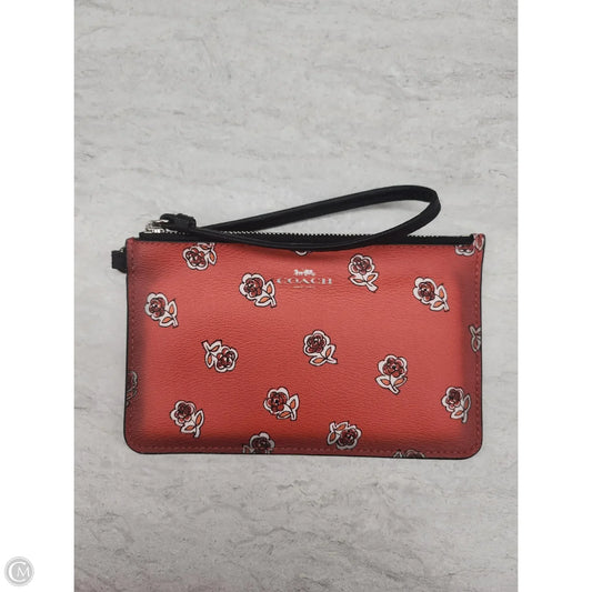 Wristlet Designer By Coach, Size: Small