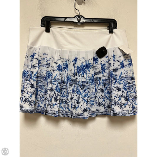 Athletic Skirt By Tommy Bahama In Tropical Print, Size: Xl
