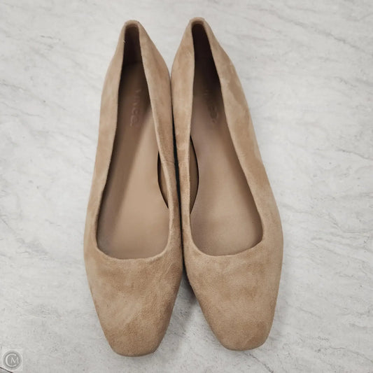 Sandals Flats By Vince In Tan, Size: 7.5