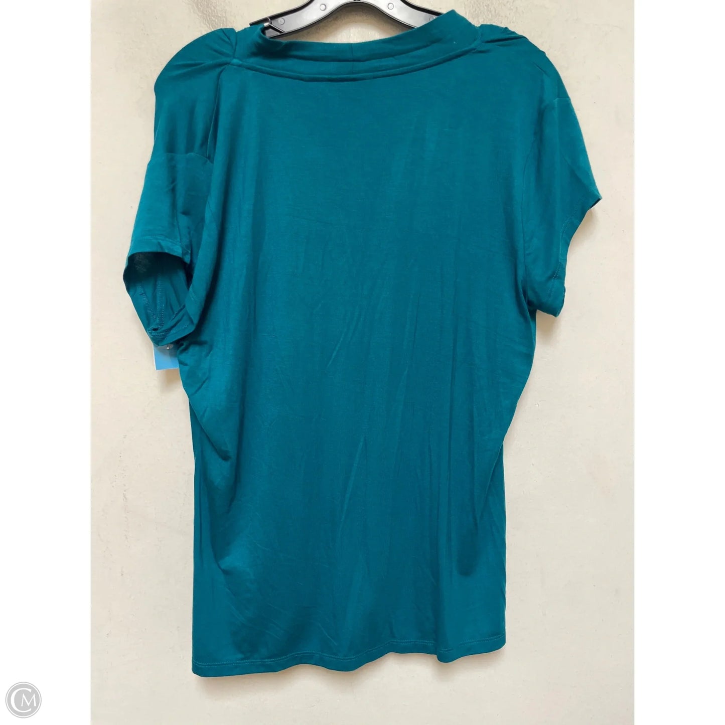 Top Sleeveless By Tahari In Green, Size: L