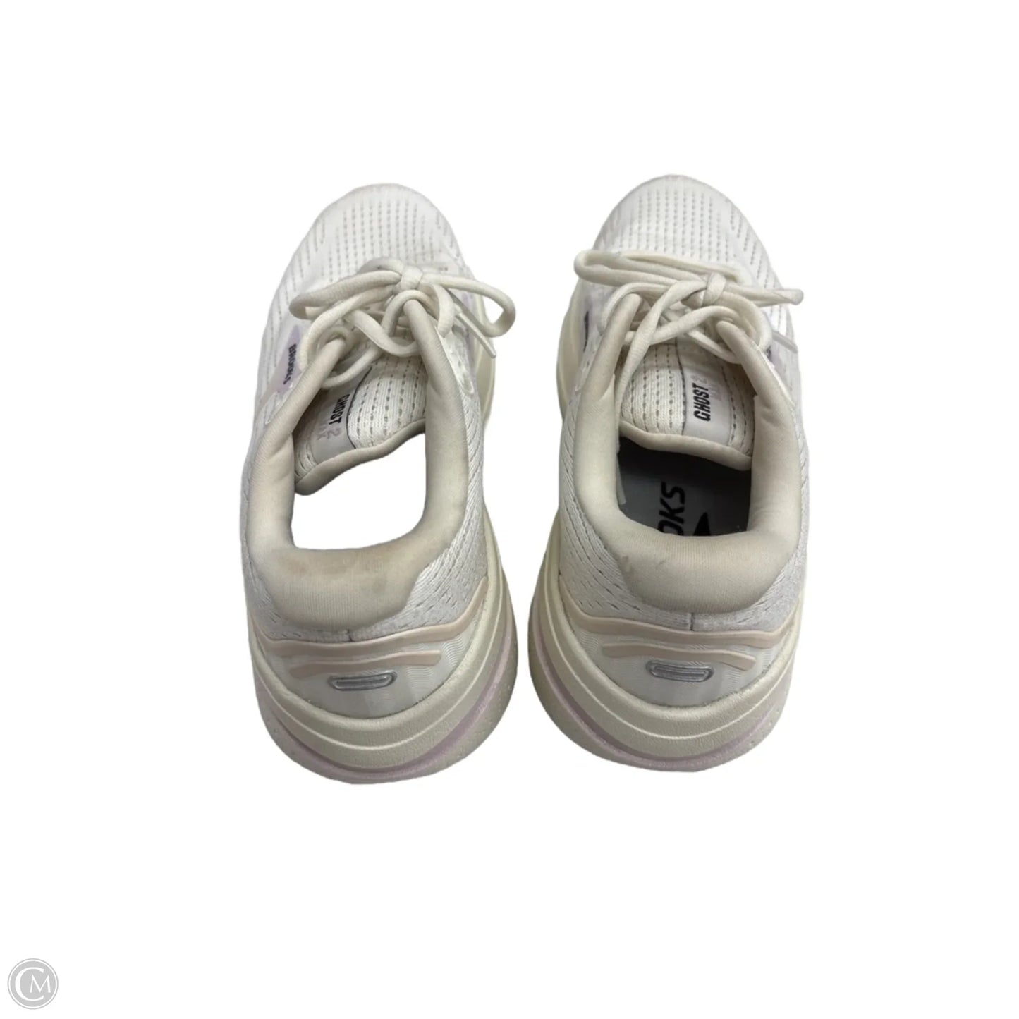 Shoes Athletic By Brooks In Cream, Size: 10