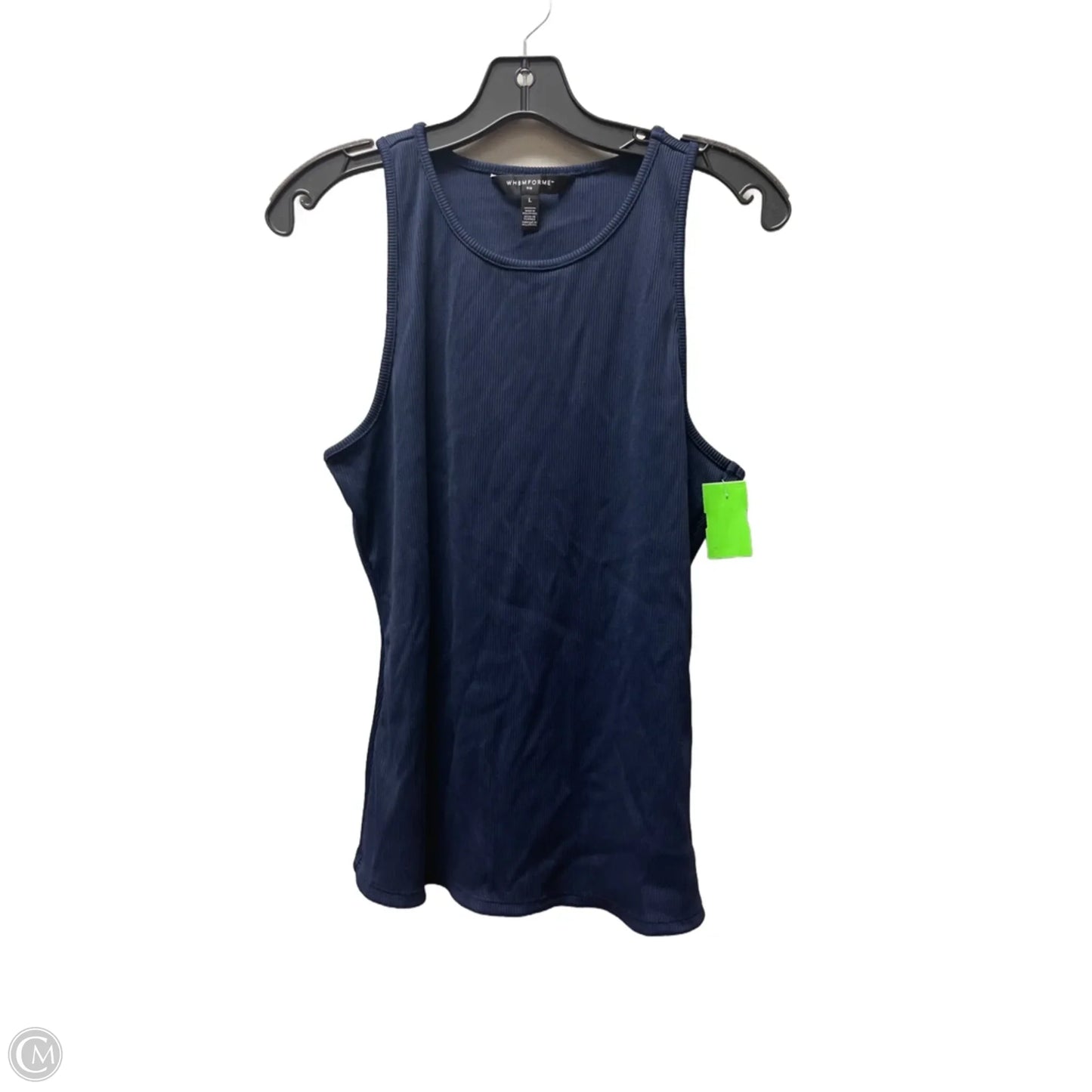 Tank Top By Clothes Mentor In Navy, Size: L