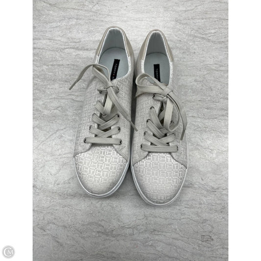 Shoes Sneakers Platform By Tommy Hilfiger In Tan & White, Size: 9
