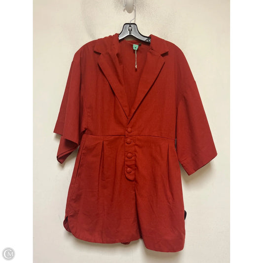 Romper By Farm Rio In Red, Size: S