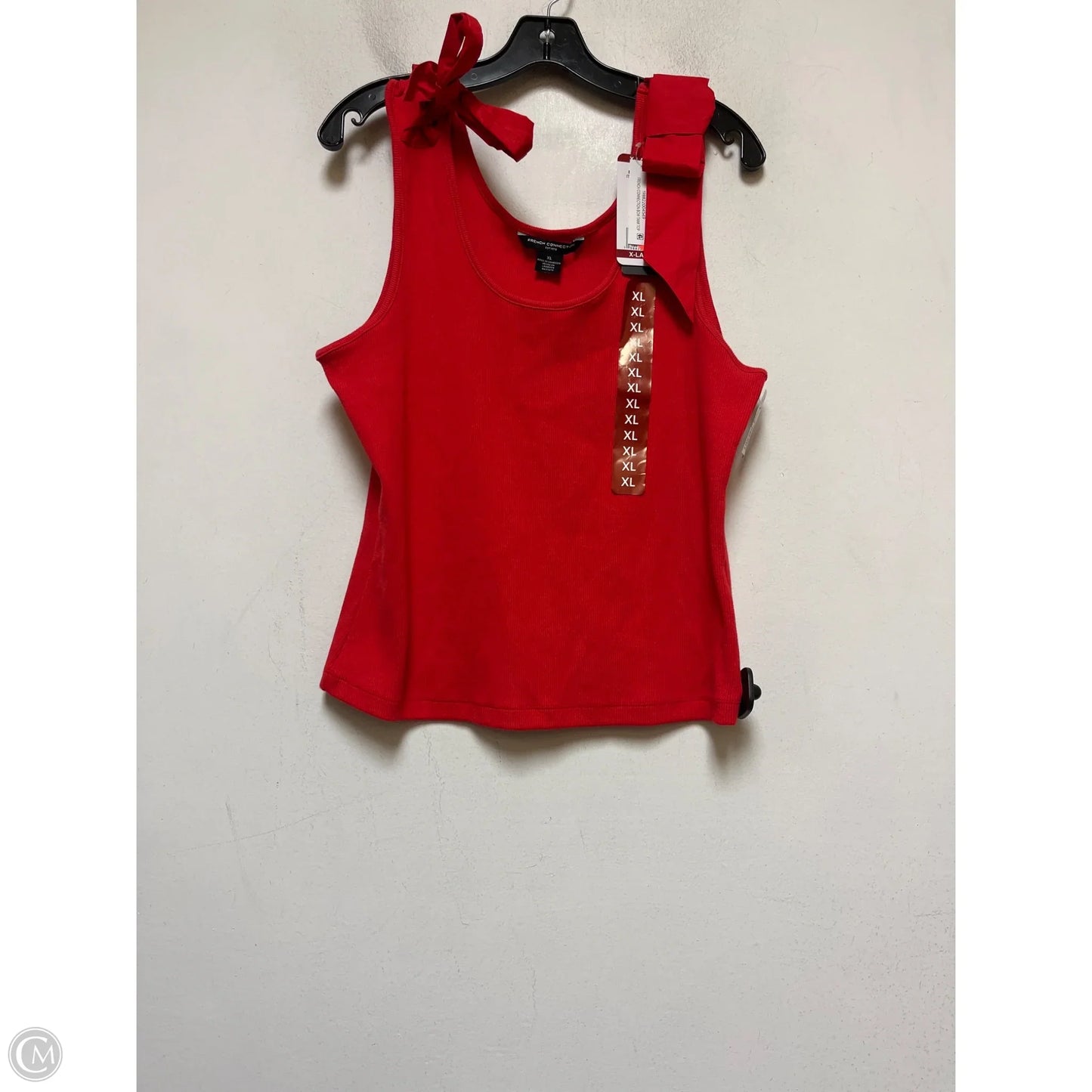 Top Sleeveless By French Connection In Red, Size: Xl