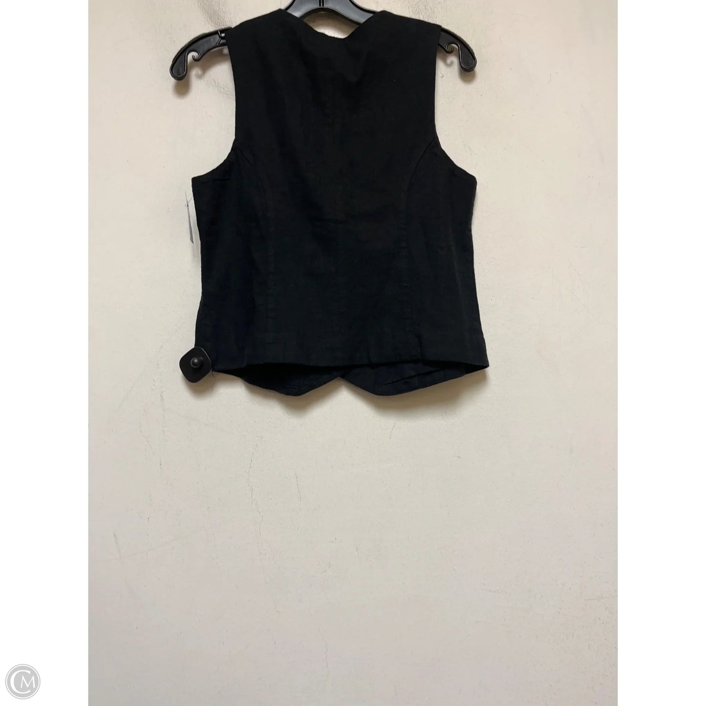 Vest Other By Express In Black, Size: S