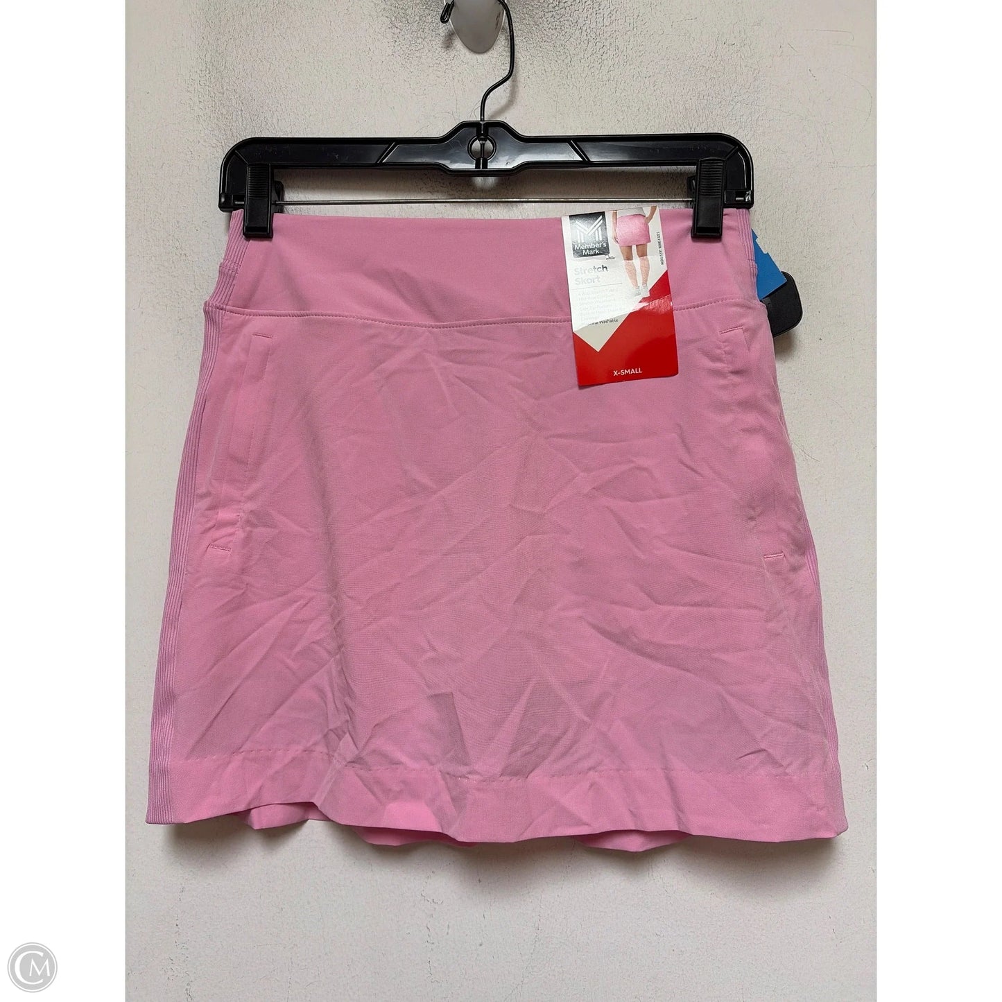 Athletic Skort By Members Mark In Pink, Size: Xs
