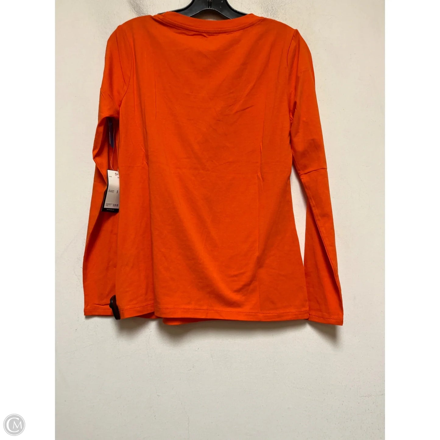 Top Long Sleeve Basic By Philosophy In Orange, Size: S