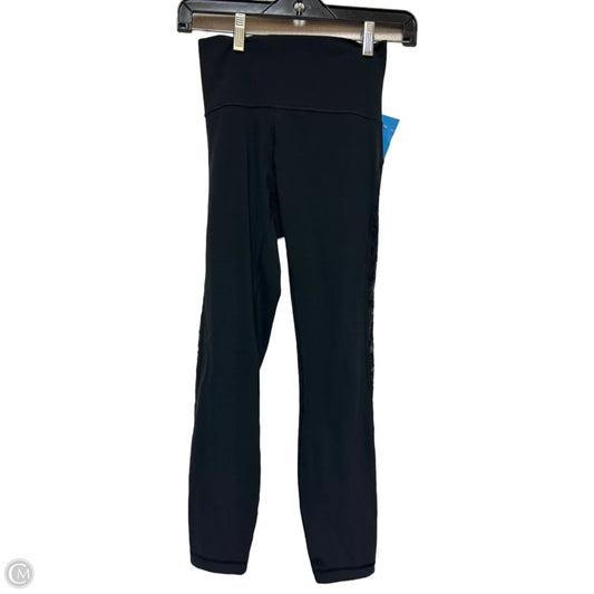 Athletic Leggings By Lululemon In Black, Size: 4
