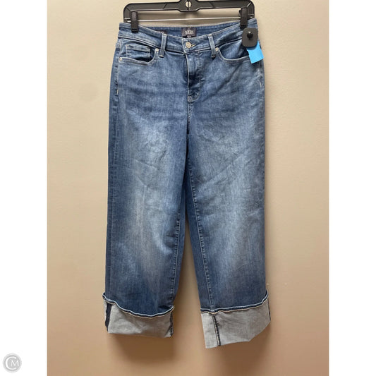Jeans Wide Leg By Not Your Daughters Jeans In Blue Denim, Size: 6