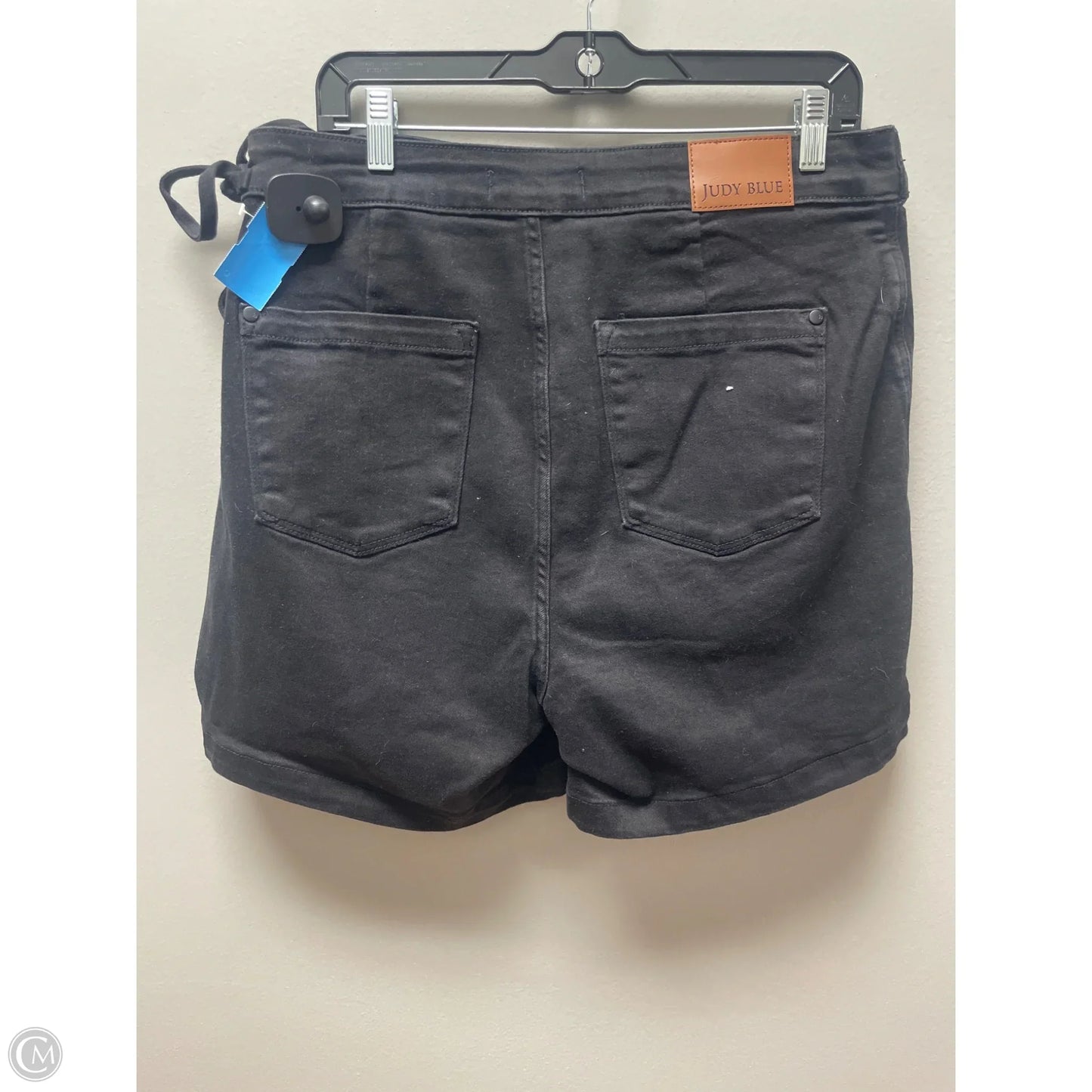 Skort By Judy Blue In Black Denim, Size: 14