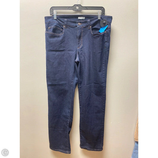 Jeans Boot Cut By Eileen Fisher In Blue Denim, Size: 14