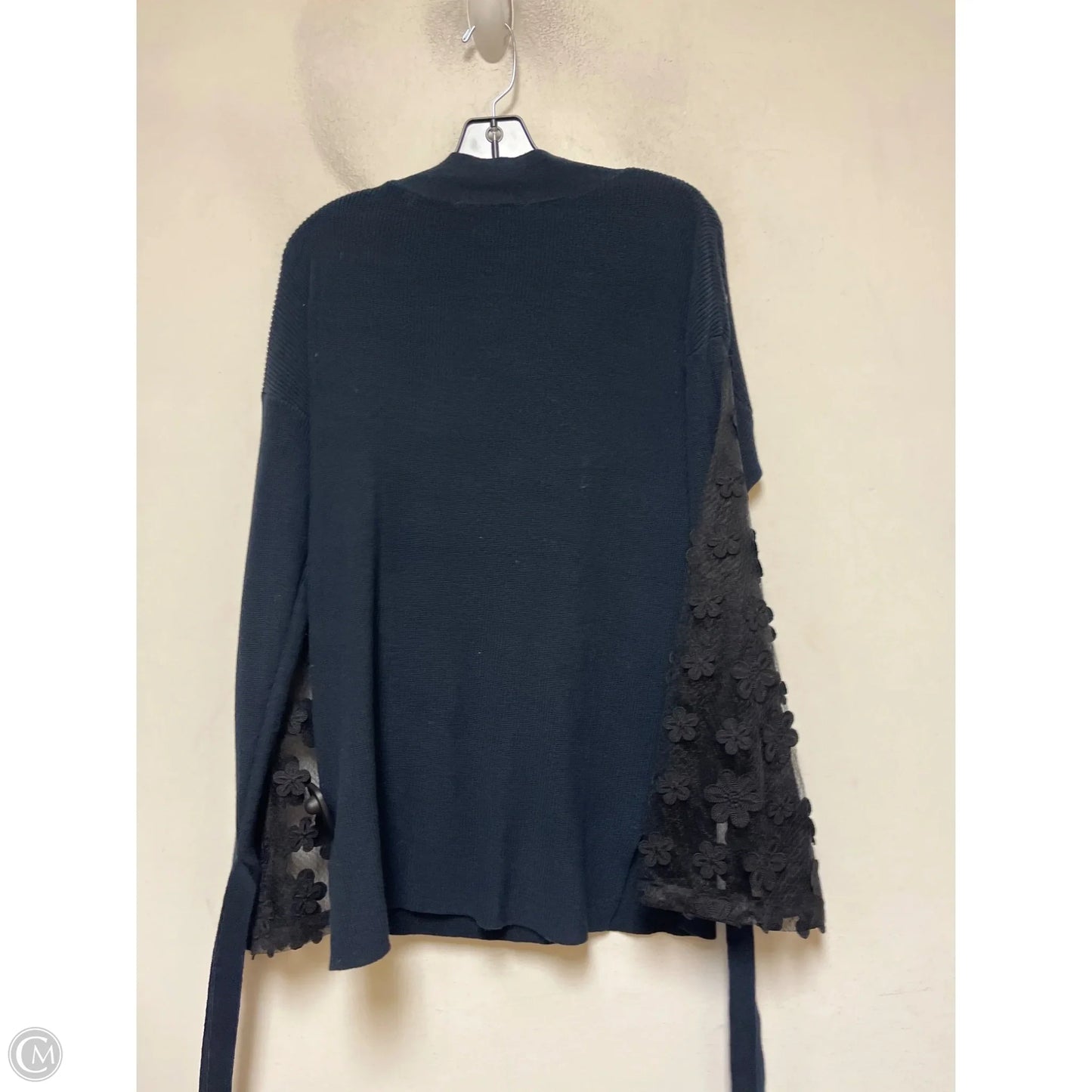 Top Long Sleeve By French Connection In Navy, Size: S