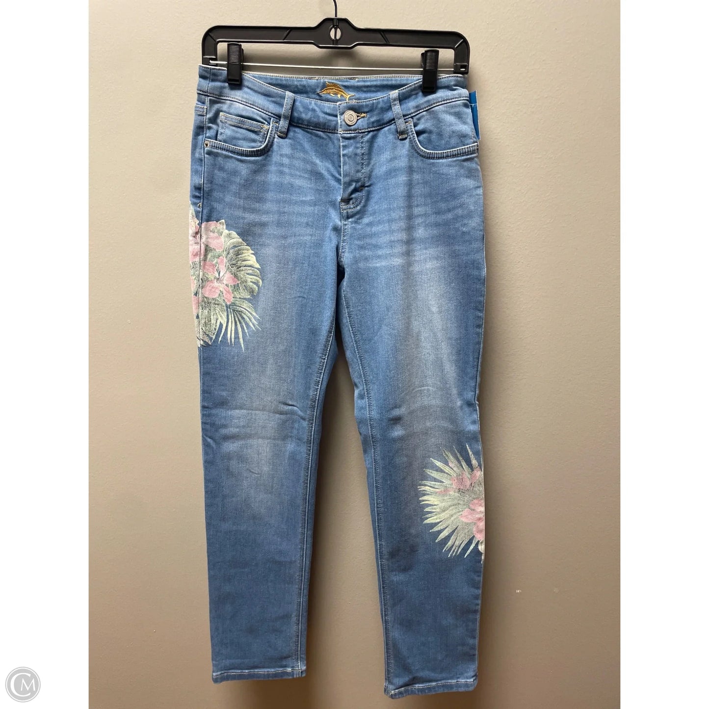 Jeans Skinny By Tommy Bahama In Blue Denim, Size: 4