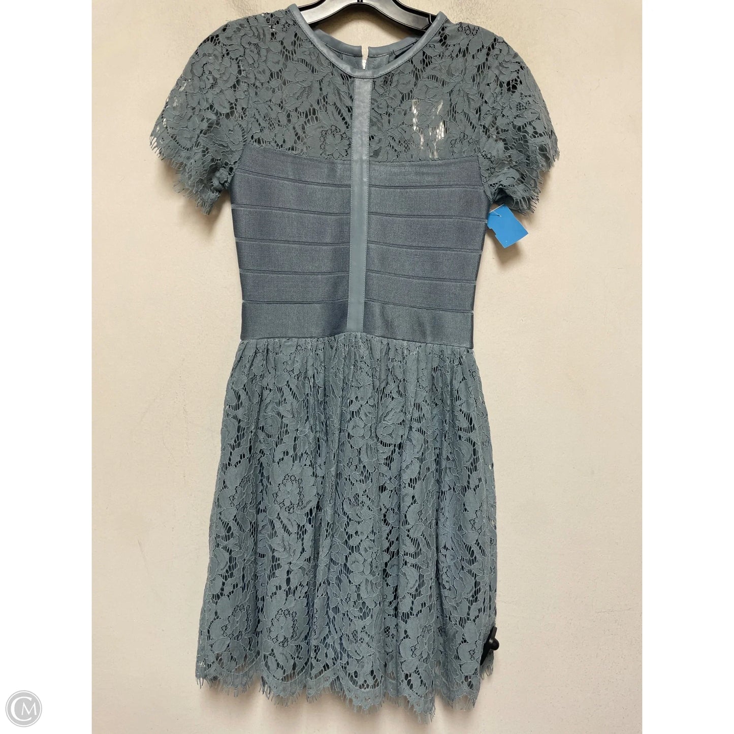 Dress Casual Short By French Connection In Blue, Size: Xs