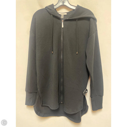 Sweatshirt Hoodie By Cable And Gauge In Black, Size: S