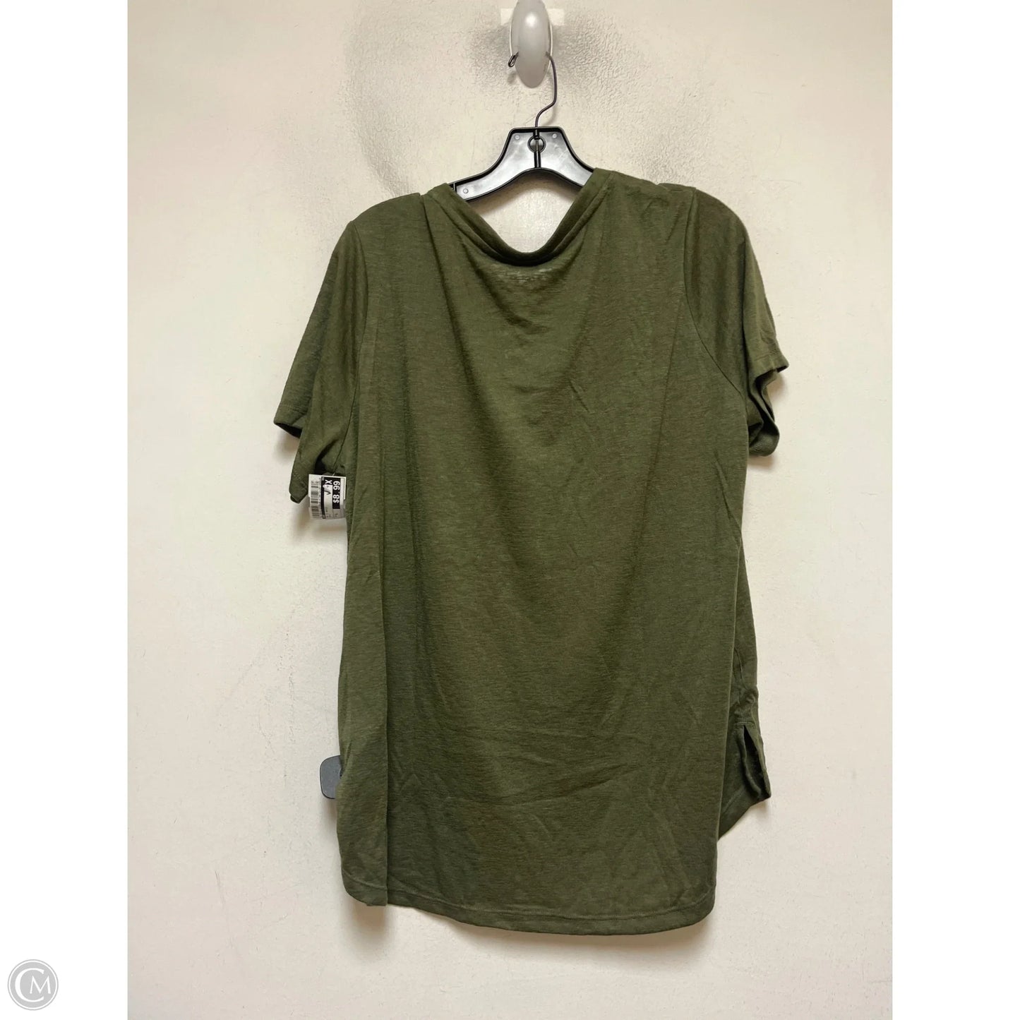 Top Short Sleeve Basic By Gap In Green, Size: Xl