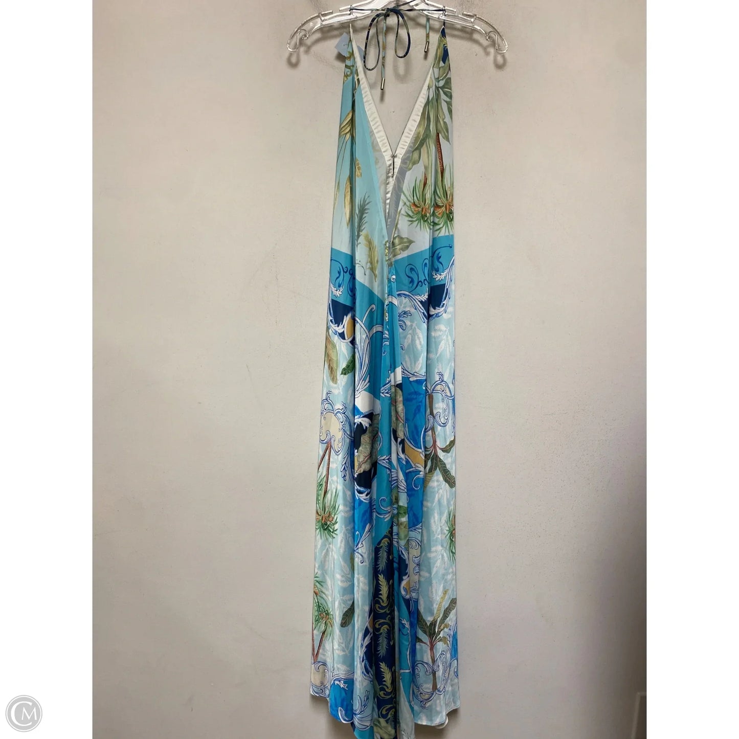 Dress Casual Midi By Clothes Mentor In Blue, Size: Osfm