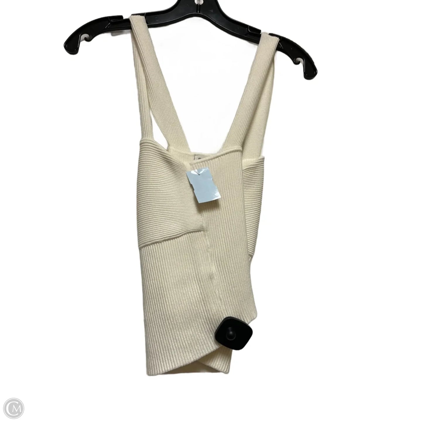 Top Sleeveless By Abercrombie And Fitch In Ivory, Size: M