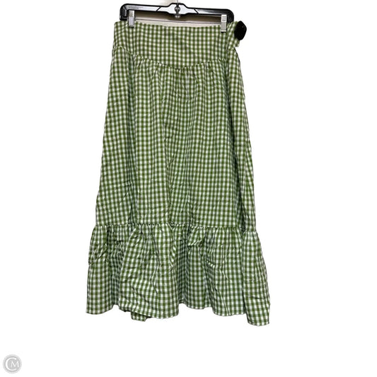 Skirt Maxi By Wild Fable In Plaid Pattern, Size: 8