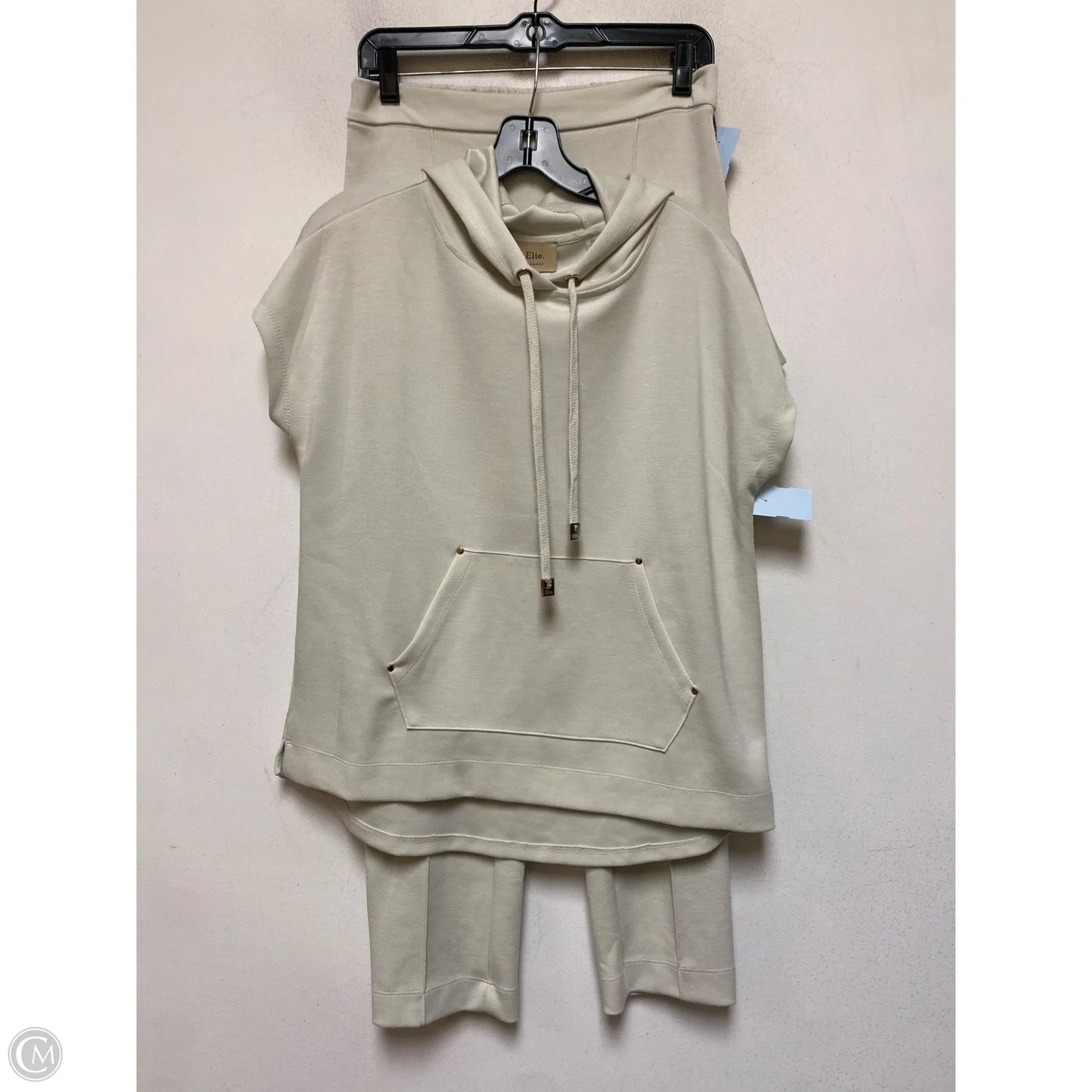 Pants Set 2pc By Elie Tahari In Cream, Size: 4