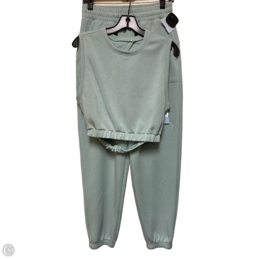 Athletic Pants 2pc By Gilly Hicks In Teal, Size: 8