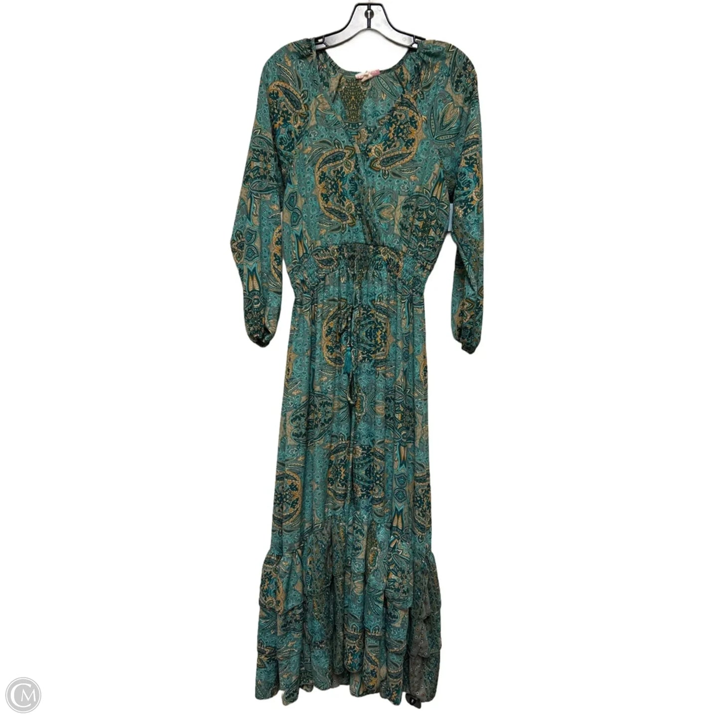 Dress Casual Maxi By Clothes Mentor In Paisley Print, Size: M