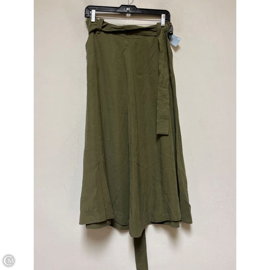 Skirt Maxi By Banana Republic In Green, Size: 8