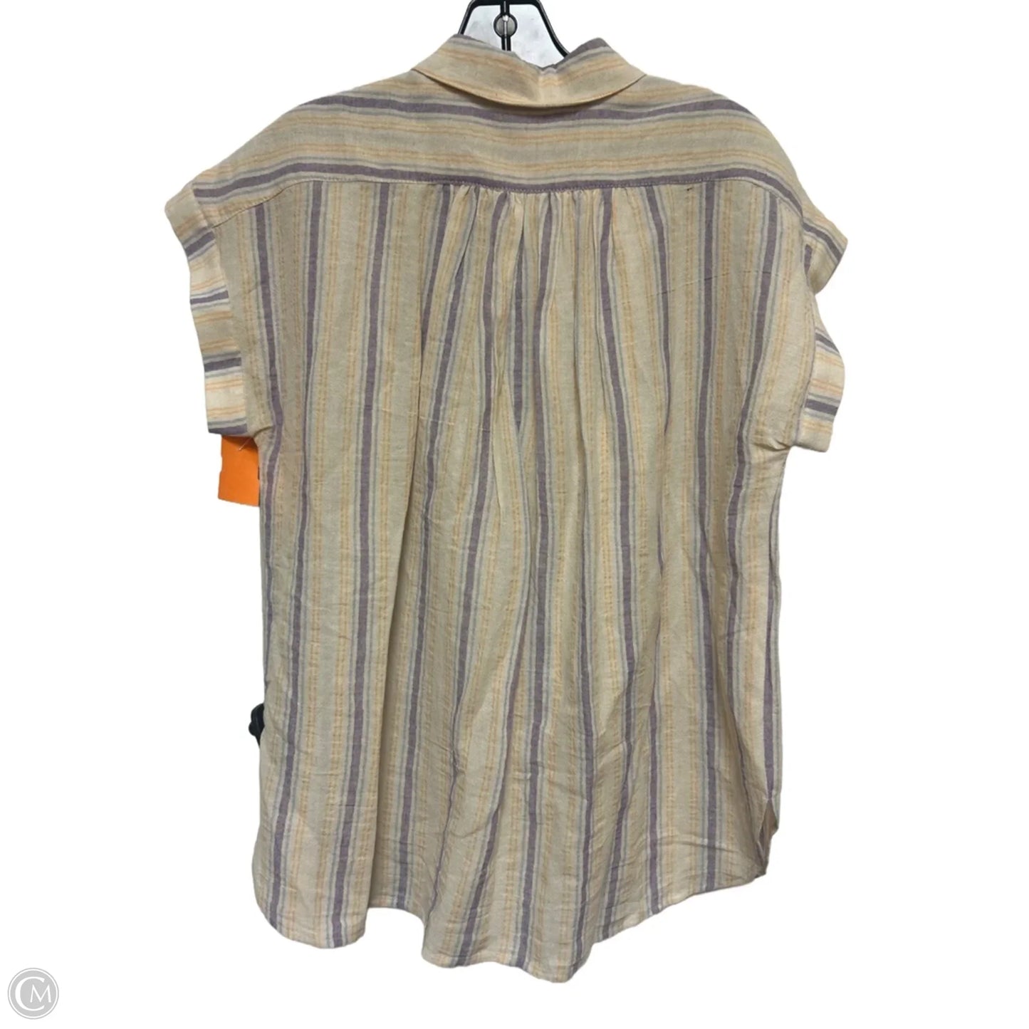 Top Short Sleeve By Clothes Mentor In Striped Pattern, Size: S