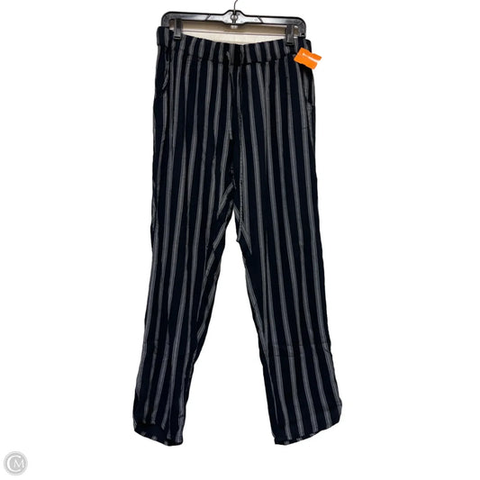 Pants Wide Leg By American Eagle In Striped Pattern, Size: 8