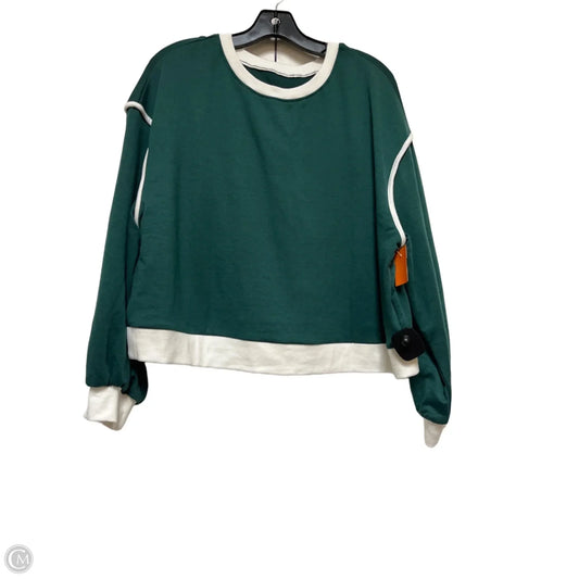 Skort 2pc Set By Clothes Mentor In Green & White, Size: L