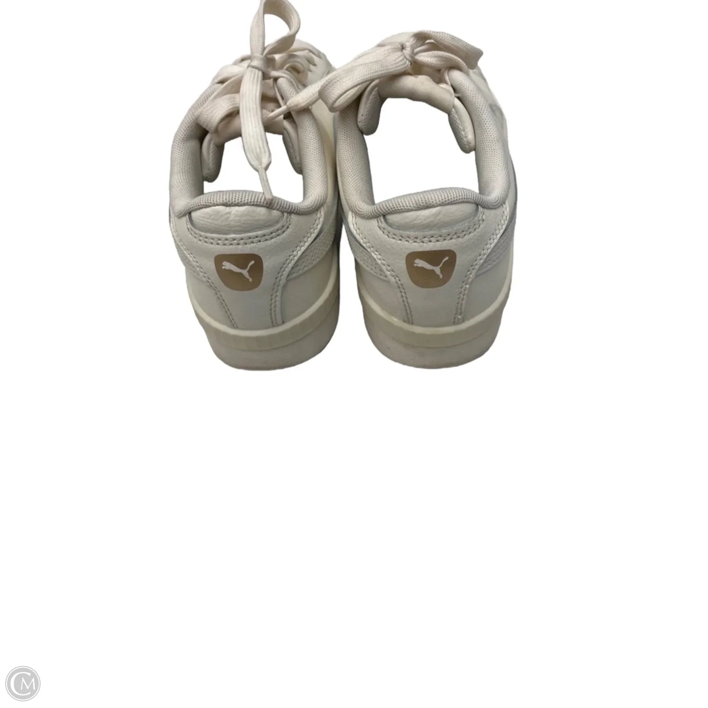 Shoes Sneakers By Puma In Cream, Size: 7.5