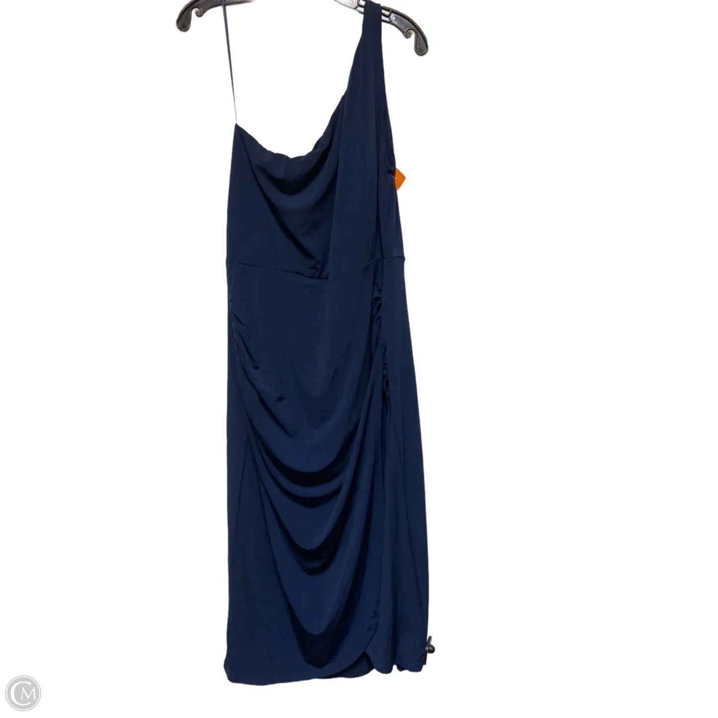 Dress Casual Midi By Socialite In Navy, Size: Xl