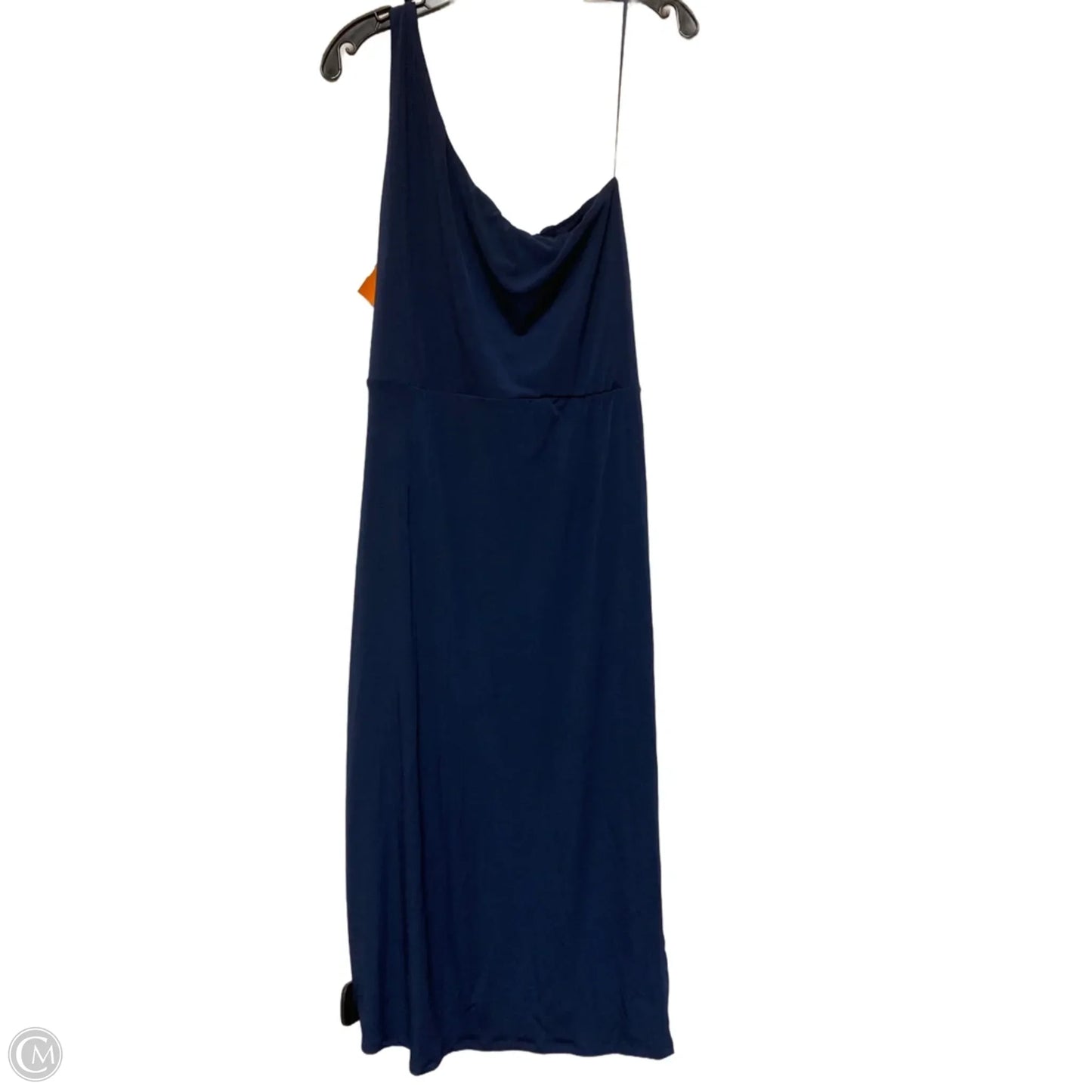 Dress Casual Midi By Socialite In Navy, Size: Xl