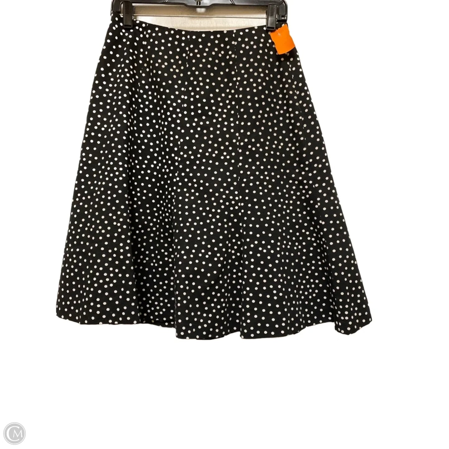 Skirt Midi By Jones New York In Polkadot Pattern, Size: 4